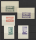 Delcampe - Syrien: 1919-1980, Album Containing Imperf Pairs And Proofs, Early Issues With Handstamped Overprint - Syrie