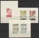 Delcampe - Syrien: 1919-1980, Album Containing Imperf Pairs And Proofs, Early Issues With Handstamped Overprint - Syrie