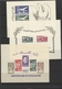 Delcampe - Syrien: 1919-1980, Album Containing Imperf Pairs And Proofs, Early Issues With Handstamped Overprint - Siria