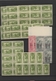 Delcampe - Syrien: 1919-1980, Album Containing Imperf Pairs And Proofs, Early Issues With Handstamped Overprint - Syrie