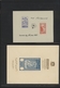 Delcampe - Syrien: 1919-1980, Album Containing Imperf Pairs And Proofs, Early Issues With Handstamped Overprint - Syrie