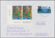 Tonga: 2010, Seven Covers With The Scarce Overprinted Stamps, All Sent To Germany. With Attractive T - Tonga (...-1970)