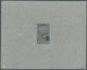 Tunesien: 1889/1931, Lot Of Specialities: 1889 1c. Coat Of Arms Imperforate Proof Block Of Four, 190 - Gebruikt