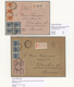 Uruguay: 1892/1992, AVIS DE RECEPTION, Assortment Of 19 Covers/card To Foreign Destinations, Plus Tw - Uruguay