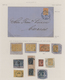 Venezuela: 1859/1861, Coat Of Arms 1st Issue, Specialised Collection Of 35 Stamps On Album Pages, Al - Venezuela