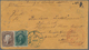 Vereinigte Staaten Von Amerika: 1853-80 Mail To Overseas: Small Collection Of Eight Covers And Four - Briefe U. Dokumente