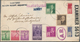 Delcampe - Vereinigte Staaten Von Amerika: 1857/1955 (ca.), Holding Of Ca. 290 Letters, Cards, Picture-postcard - Cartas & Documentos
