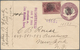 Vereinigte Staaten Von Amerika: 1893 'Columbus': Four Postal Stationery Envelopes Plus Two Covers Al - Briefe U. Dokumente