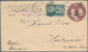 Delcampe - Vereinigte Staaten Von Amerika: 1893 'Columbus': Four Postal Stationery Envelopes Plus Two Covers Al - Cartas & Documentos