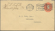 Vereinigte Staaten Von Amerika - Stempel: 1899/1950 Ca. 110 Letters, Cards, Picture-postcards And Po - Marcofilie