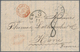 Vereinigte Staaten Von Amerika - Transatlantik-Mail: 1840's-1860's Ca.: Collection Of 15 Stampless C - Otros & Sin Clasificación