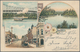 Vereinigte Staaten Von Amerika - Besonderheiten: 1899/1907, Lot With 54 Historical Colored Magnifice - Sonstige & Ohne Zuordnung