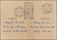 Vietnam: 1952/87 Ca. 20 Covers, Letters And Cards, Incl. Prisoner Of War Card From 1966, Two Interzo - Viêt-Nam