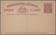 Delcampe - Alle Welt: 1872-1995 Accumulation Of Ca. 960 Unused, CTO-used And Commercially Used Postal Stationer - Colecciones (sin álbumes)