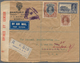 Alle Welt: 1890/1960 (ca.), Holding Of Several Hundred Commercial Covers/cards Europe And Overseas, - Collections (sans Albums)