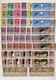 Delcampe - Alle Welt: 1966/1972, Ten Similar Collections Of Only Complete MNH Issues In A Well Filled Stockbook - Collections (sans Albums)