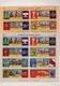 Delcampe - Alle Welt: 1966/1972, Ten Similar Collections Of Only Complete MNH Issues In A Well Filled Stockbook - Verzamelingen (zonder Album)