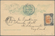 Alle Welt: 1780's-1930's: Various Collection Of 76 Covers And Postcards Plus Some Stamps Worldwide, - Sammlungen (ohne Album)