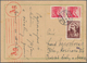 Alle Welt: 1939/73, Holding Of About 340 Letters, Cards, Picture-postcards, Wrappers, A Telegram And - Verzamelingen (zonder Album)