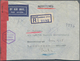 Delcampe - Alle Welt: 1939/73, Holding Of About 340 Letters, Cards, Picture-postcards, Wrappers, A Telegram And - Sammlungen (ohne Album)