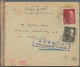 Delcampe - Alle Welt: 1939/73, Holding Of About 340 Letters, Cards, Picture-postcards, Wrappers, A Telegram And - Verzamelingen (zonder Album)