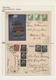 Delcampe - Alle Welt: 1880/1960 (ca.), Extraordinary Collection Of Apprx. 135 Uprated Stationeries "TWINS" (wit - Sammlungen (ohne Album)