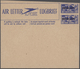 Alle Welt: 1944/78, Accumulation Of Ca. 200 Unused, CTO-used And Used Postal Stationery Airgrams, In - Collections (sans Albums)