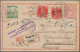 Alle Welt: 1914/45 (ca.), Album With Ca. 140 Covers And Used Postal Stationeries (postal Stationery - Sammlungen (ohne Album)