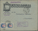 Alle Welt: 1880/1955, Collection Of Apprx. 110 Covers/cards/used Stationeries, Incl. Several Interes - Colecciones (sin álbumes)