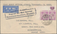 Afrika: 1911-1940's: Group Of 20 Airmail Covers From (many) Or To (Few) Africa, British Mostly, Incl - Africa (Varia)