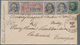 Delcampe - Amerika: 1893/1930, Lot Of 19 Covers/cards, E.g. Destination China, Redirected Mail, Maritime Markin - Autres - Amérique