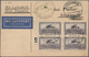 Delcampe - Zeppelinpost Deutschland: Collection Of Over 120 Zeppelin Items With Dozens Of Flown Covers Includin - Luchtpost & Zeppelin