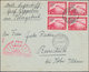 Delcampe - Zeppelinpost Deutschland: 1924/1931, Gehaltvolles Konvolut Mit 14 Belegen, Dabei Hochwertige Zeppeli - Poste Aérienne & Zeppelin