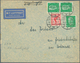 Delcampe - Zeppelinpost Deutschland: 1929/33, 125 Briefe Adressiert Nach Friedrichshafen An Das Dortige Postamt - Poste Aérienne & Zeppelin