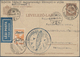 Zeppelinpost Europa: 1931, Trip To Hungary, Lot Of Four Entires: Two Cards With 1p., Cover With 2p. - Andere-Europa