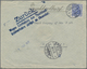 Schiffspost Deutschland: 1917. Lot Of 4 DIVING BOAT COVERS (Tauchbootbriefe) Each With The Obligator - Colecciones