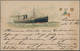 Schiffspost Alle Welt: 1902-08/1930's: Nine Covers And Postcards With Ship/paquebot Handstamps, With - Andere & Zonder Classificatie