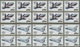 Thematik: Flugzeuge, Luftfahrt / Airoplanes, Aviation: 1983, Niue. Lot Containing 10 IMPERFORATE Set - Vliegtuigen