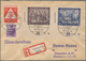 Thematik: Leipziger Messe / Leipzig Fair: 1945/1956, Partie Von 66 Briefen Und Karten Mit Entspreche - Non Classés