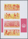 Delcampe - Thematik: Olympische Spiele / Olympic Games: 1976, Cook Islands. Progressive Proofs For The Souvenir - Otros & Sin Clasificación