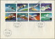 Delcampe - Thematik: Raumfahrt / Astronautics: 1966/1973, Fujeira, Assortement Of 34 Covers (mainly Unaddressed - Andere & Zonder Classificatie