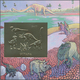 Thematik: Tiere-Dinosaurier / Animals-dinosaur: 1993/1994, Guyana, Dinosaurs (Gold+Silver Issues), S - Prehistóricos