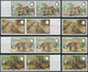 Thematik: WWF: 1983, WWF Jaguar, Set Of Four IMPERFORATED Proofs On Normal Paper Without Gum. One Si - Otros & Sin Clasificación