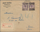 Albanien: 1914/1942, Lot Of 20 Covers/cards, E.g. 1913 Skanderberg 25q. Blue Single Franking On Dome - Albania