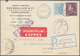 Belgien: 1858-ca. 1970, Small Lot Of Appr. 47 Covers And Cards Includig Few Fronts. - Colecciones