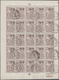 Belgien: 1911, "CHALEROI 1911" Overprints On 1910 Charity Issue, 1c.-5c. Type "Montald" And 1c.-10c. - Colecciones