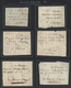 Delcampe - Belgien - Stempel: BINCHE, 1801/1850 Ca., Specialized And Very Detailed Collection Comprising The Pr - Autres & Non Classés