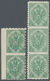 Bosnien Und Herzegowina: 1900, Definitives "Double Eagle", 5h. Green, Specialised Assortment Of 16 S - Bosnië En Herzegovina