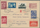 Bulgarien - Ganzsachen: 1953/1962, Assortment Of 54 Commercially Used Stationeries (mainly Envelopes - Postkaarten