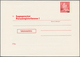 Dänemark - Ganzsachen: 1953-67: Six Official Letter Cards For Birth Announcements, All Different, Fr - Postwaardestukken